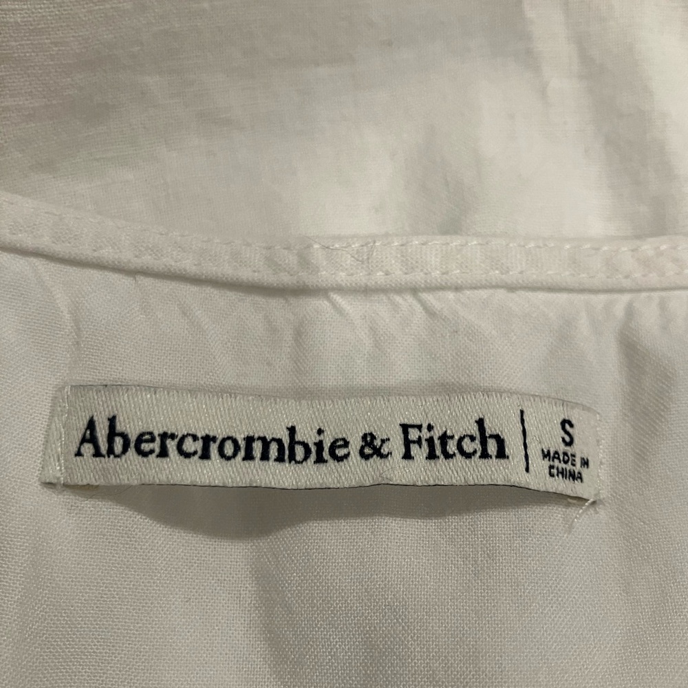 A&F Trapeze Cami – White, Size Small - Picture 3 of 3